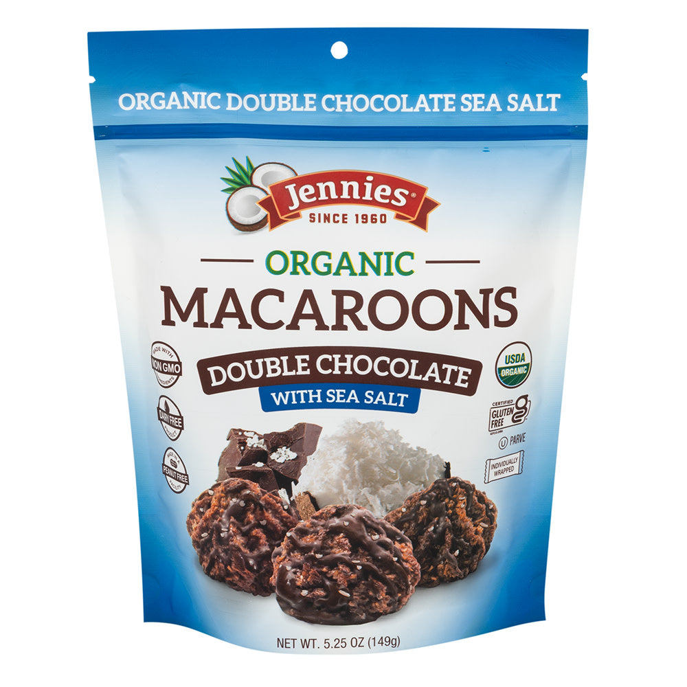 Wholesale Jennie'S - Organic Macaroon Double Chocolate Seas - 5.25Oz- Bulk