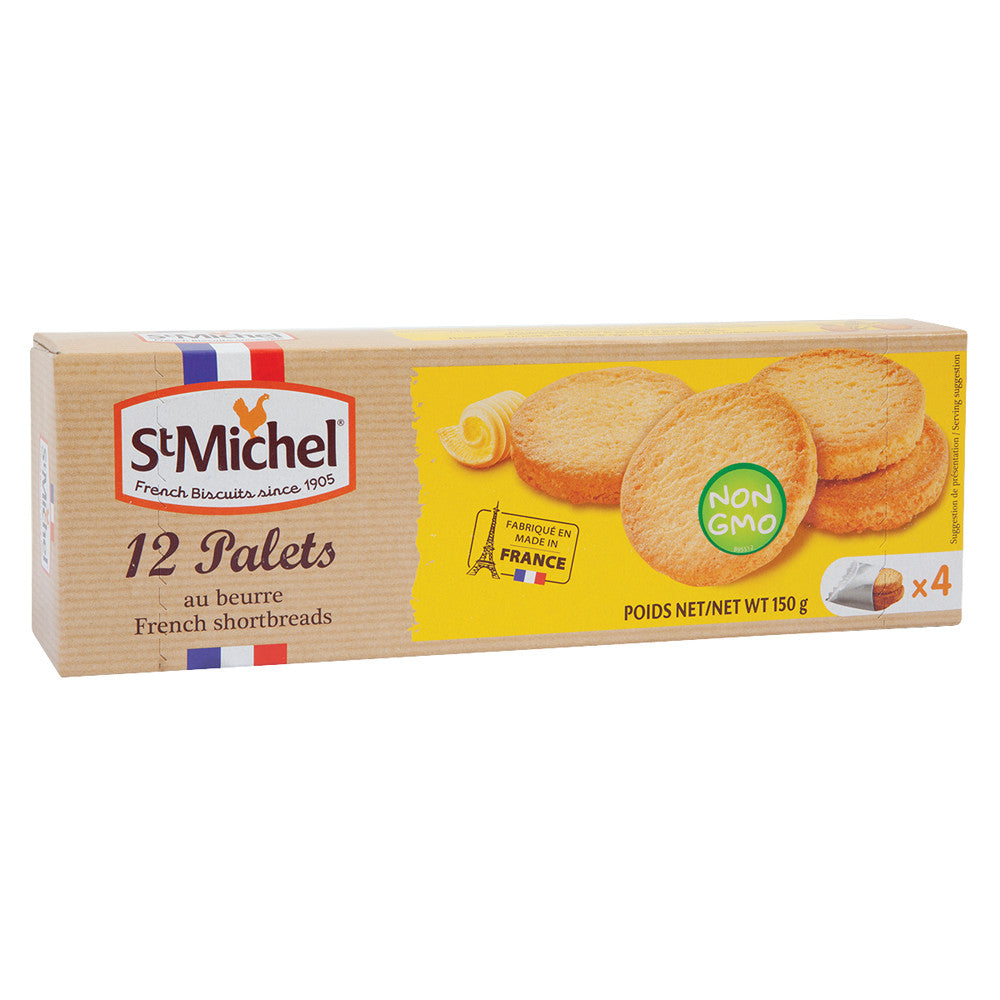 Wholesale St. Michel Butter Palets 5.29 Oz Box- Bulk