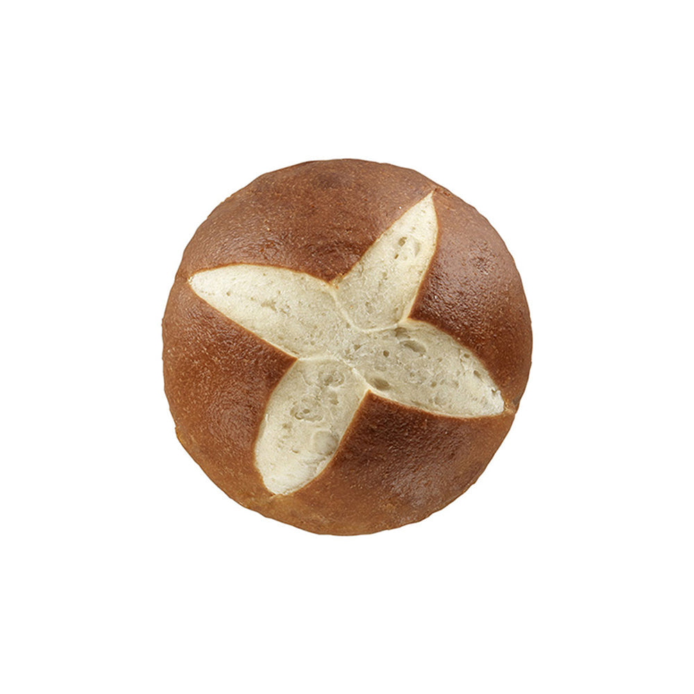 Wholesale Prop & Peller Case 4In Sliced Bavarian Pretzel Bun- Bulk