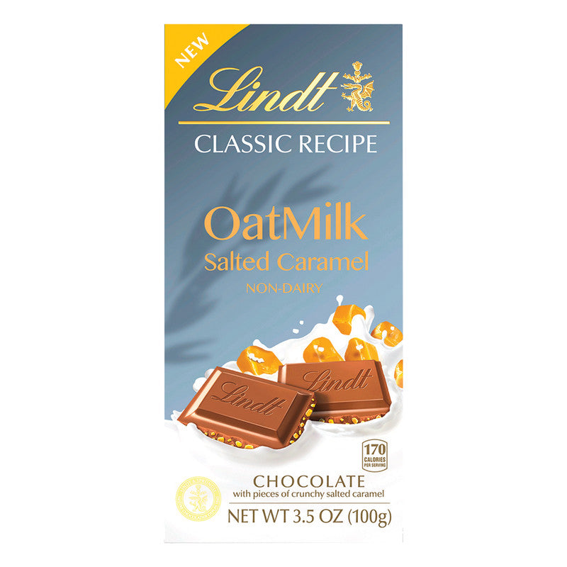 Wholesale Lindt Classic Oatmilk Salted Caramel 3.5 Oz Bar- Bulk