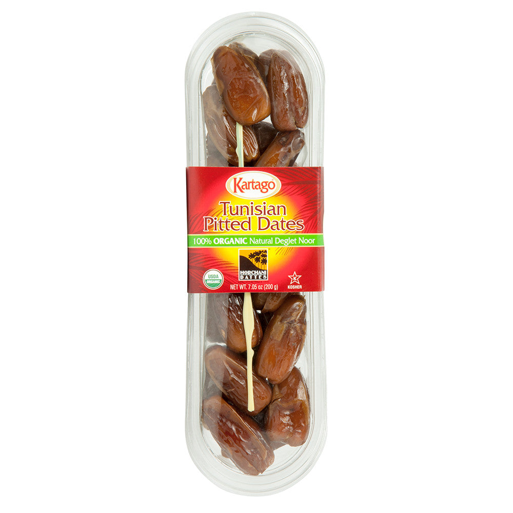 Wholesale Dates Pitted Organic Imported Box 7.05 Oz Pk12/Cs- Bulk