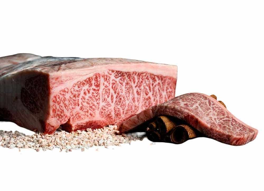 Wholesale Muse Wagyu Beef Striploin 1 Rib BMS 8-9 Wagyu 15 Lb- Bulk