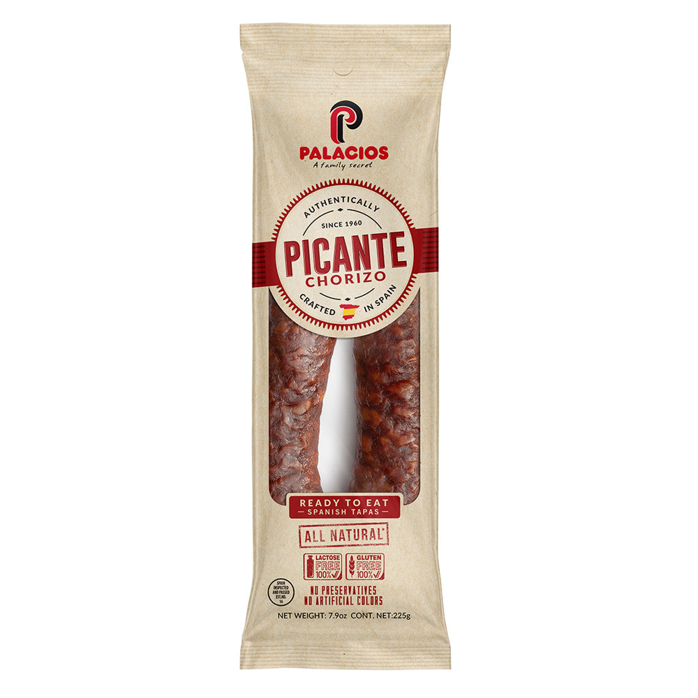Wholesale Palacios Hot Chorizo 7.9 Oz- Bulk