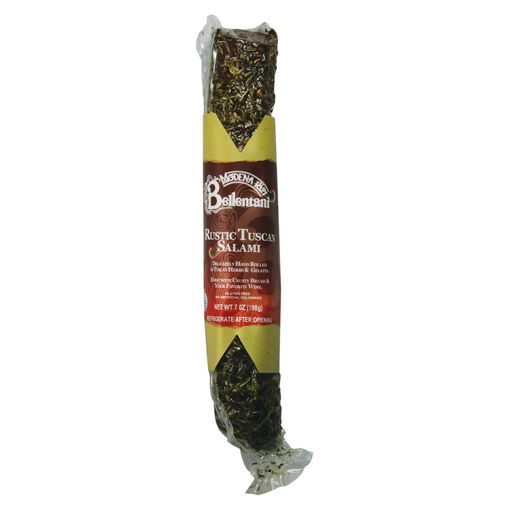 Bellentani Tuscan Herb Coated Salami 7 Oz
