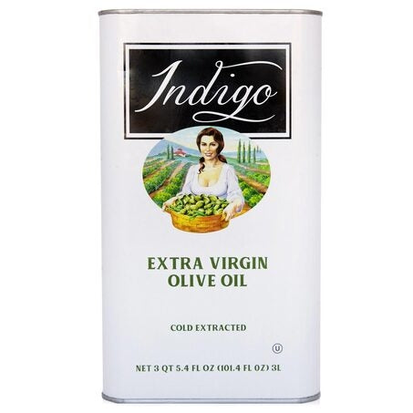 Wholesale Indigo Case Extra Virgin Olive Oil- Bulk