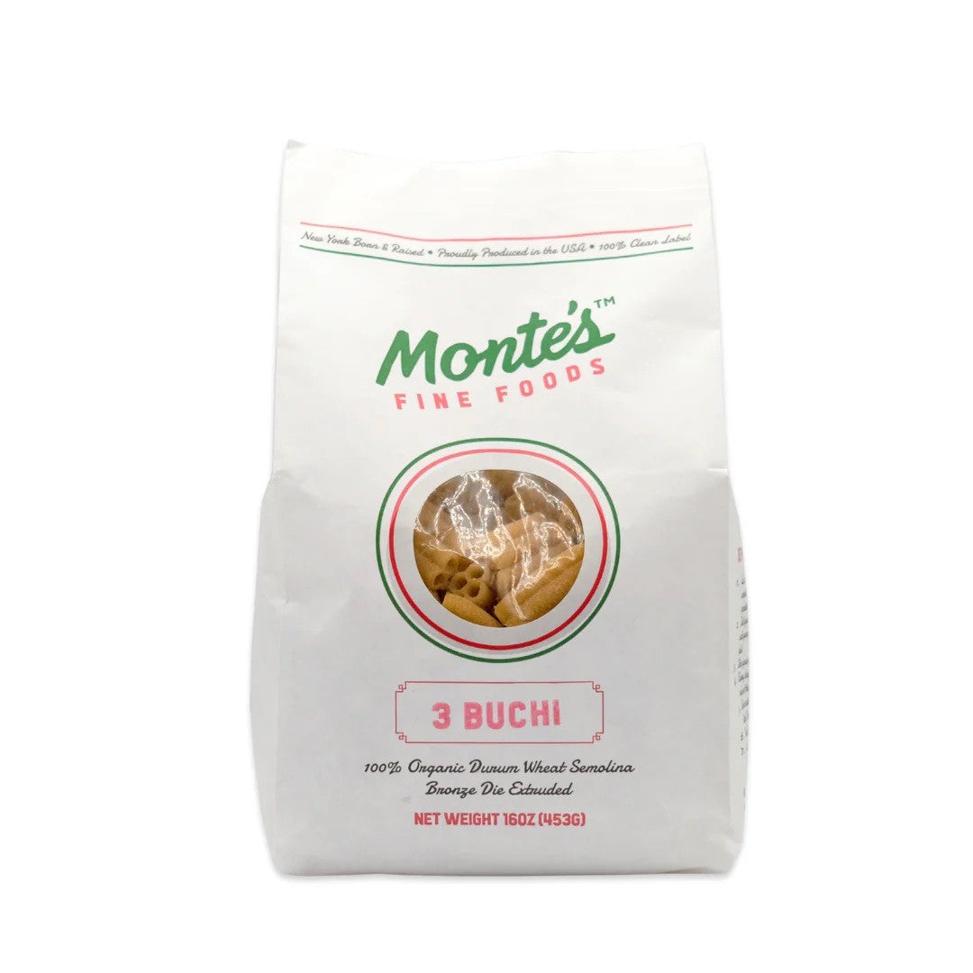 Wholesale Montes 3 Buchi Pasta 1Lb- Bulk