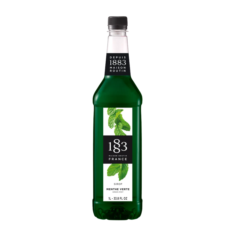 Wholesale 1883 Each Green Mint Beverage Syrup- Bulk