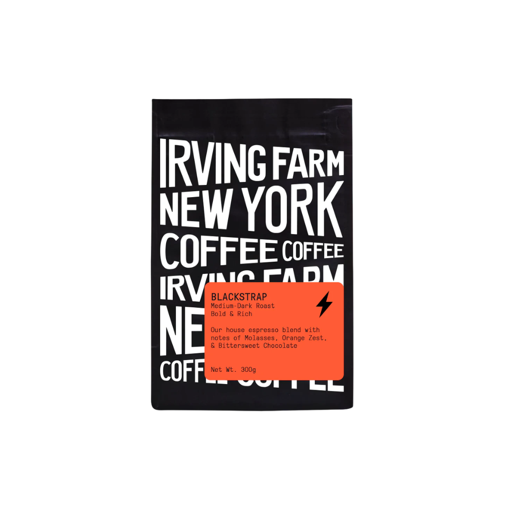 Wholesale Irving Farm Case Blackstrap Whole Bean Coffee Blend- Bulk