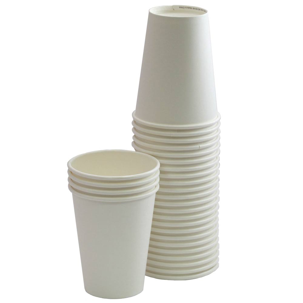 Wholesale BoxNCase Case 20Oz White Paper Hot Cup- Bulk