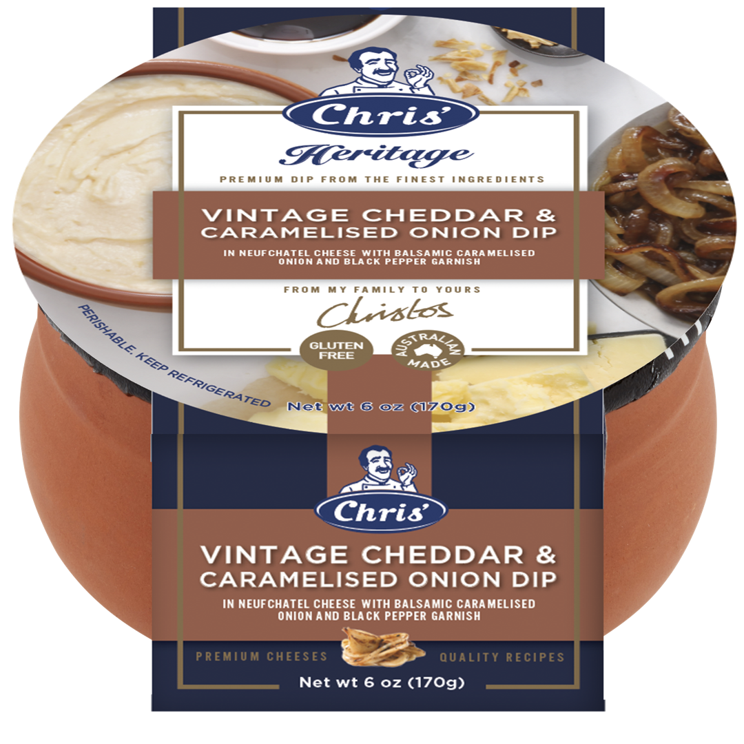 Wholesale Heritage Vintage Cheddar Carm.Onion- Bulk