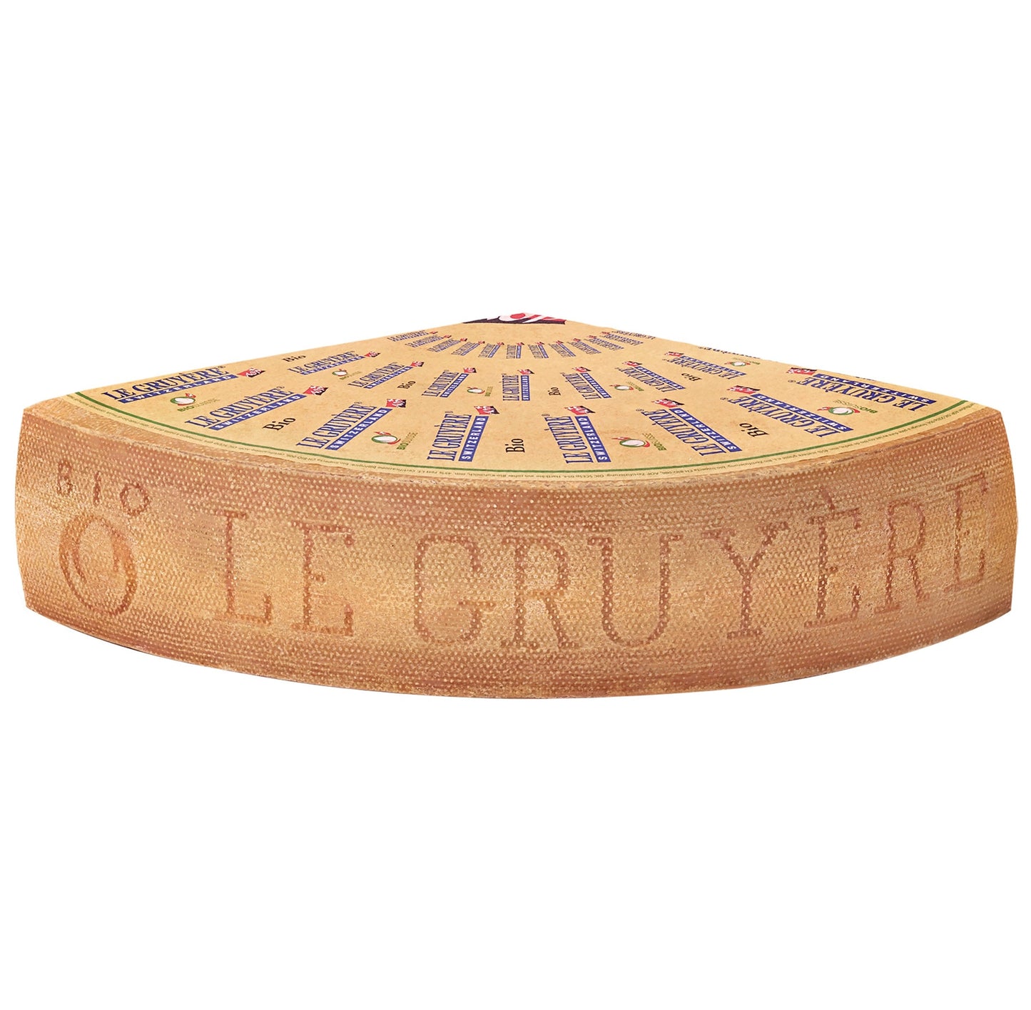 Wholesale Gruyere Aop Bio 12 Mo 1/4 8Kg- Bulk