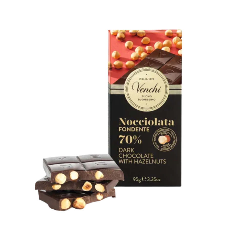 Wholesale Venchi Case Hazelnut Dark Chocolate Candy Bar- Bulk