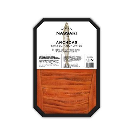 Wholesale Nassari Gourmet Anchovies in EVOO ().- Bulk