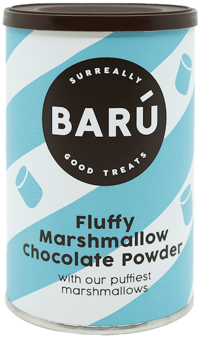 Wholesale Baru Fluffy Marshmallow Choc. Powder Canister 8.8 Oz- Bulk