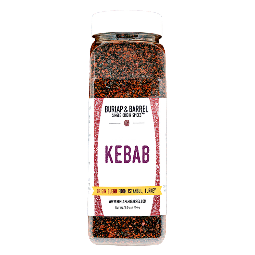 Wholesale Burlap & Barrel Kebab Blend 16oz- Bulk