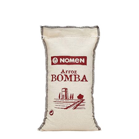 Wholesale NOMEN Bomba Rice from Ebro Delta, Extra Quality, packed in cotton bag- Bulk