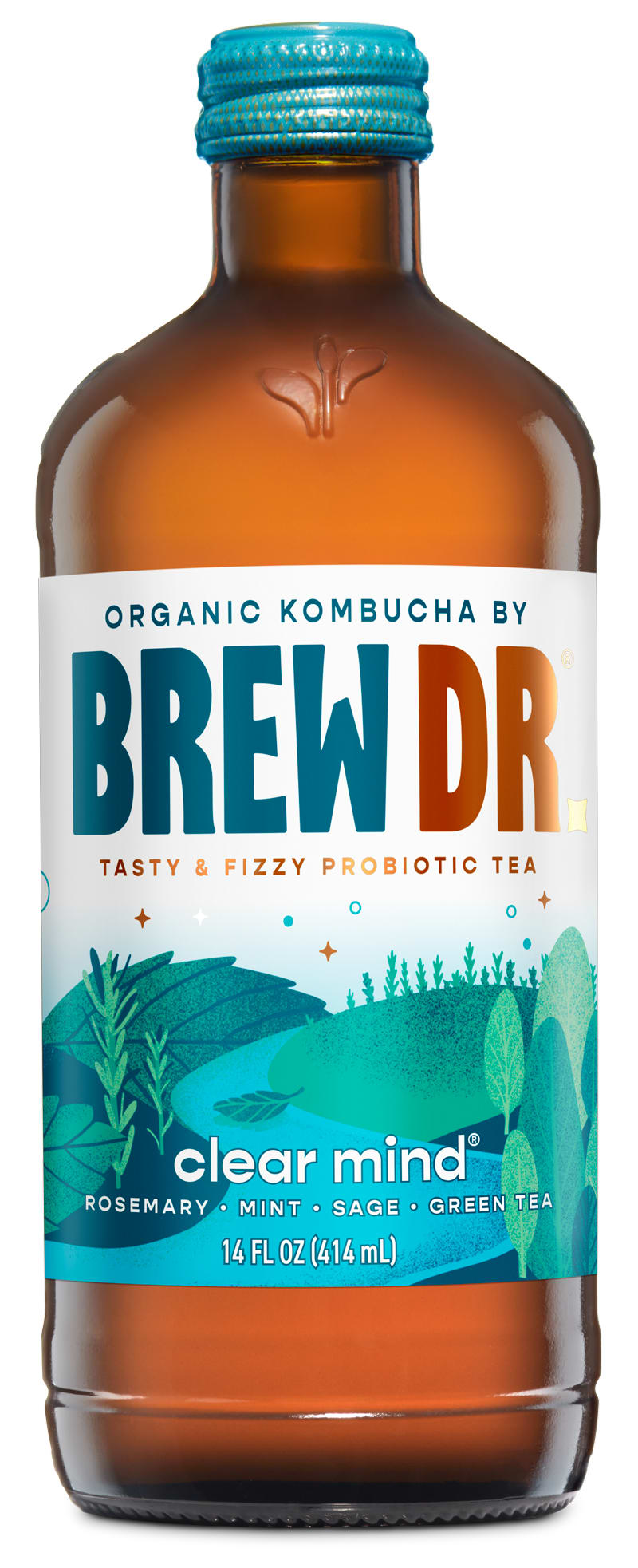 Wholesale Brew Dr 12/14 Oz Clear Mind- Bulk
