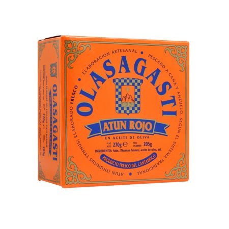 Wholesale Olasagasti Wild Bluefin Tuna Steaks in Olive Oil ()- Bulk