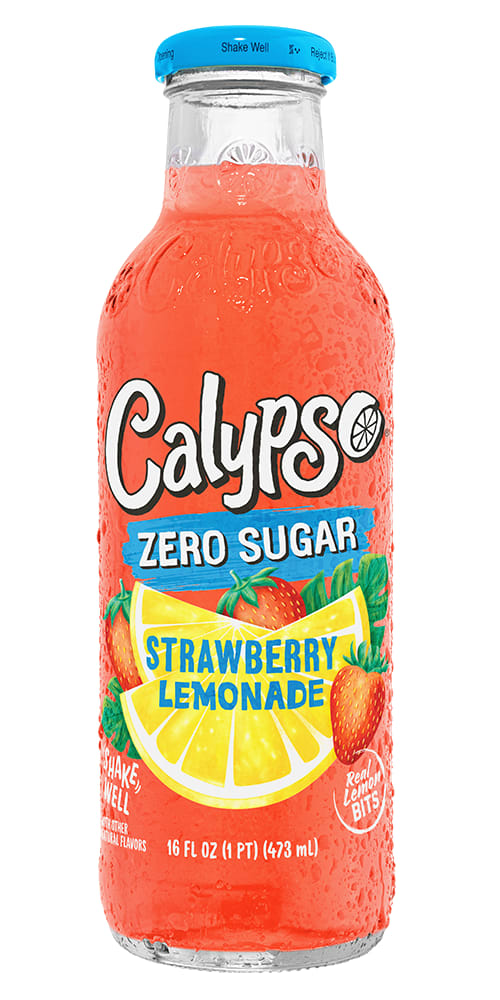 Wholesale Calypso 12/16 Oz-Zero Strawberry Lemonade- Bulk