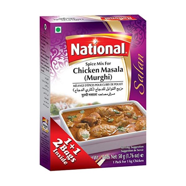 Wholesale National Murghi Masala 50g- Bulk