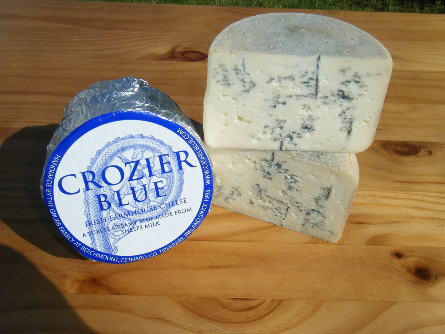 Wholesale J&L Grubb Crozier Blue Sheep Cheese - 3.3 LB Blue Cheese- Bulk