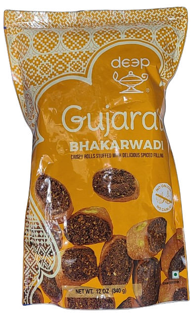 Wholesale Deep Bhakarwadi No Onion Garlic 12 Oz- Bulk