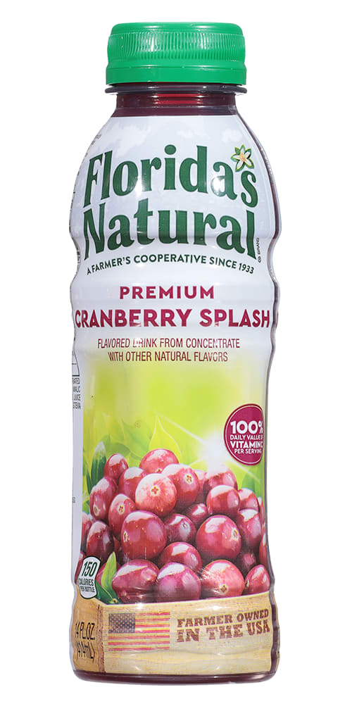 Wholesale Florida Natural 12/14 Oz Cranberry- Bulk