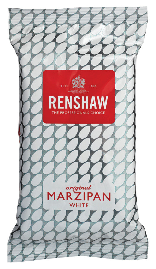 Wholesale Renshaw White Marzipan, Pack 17.6oz (500g)- Bulk