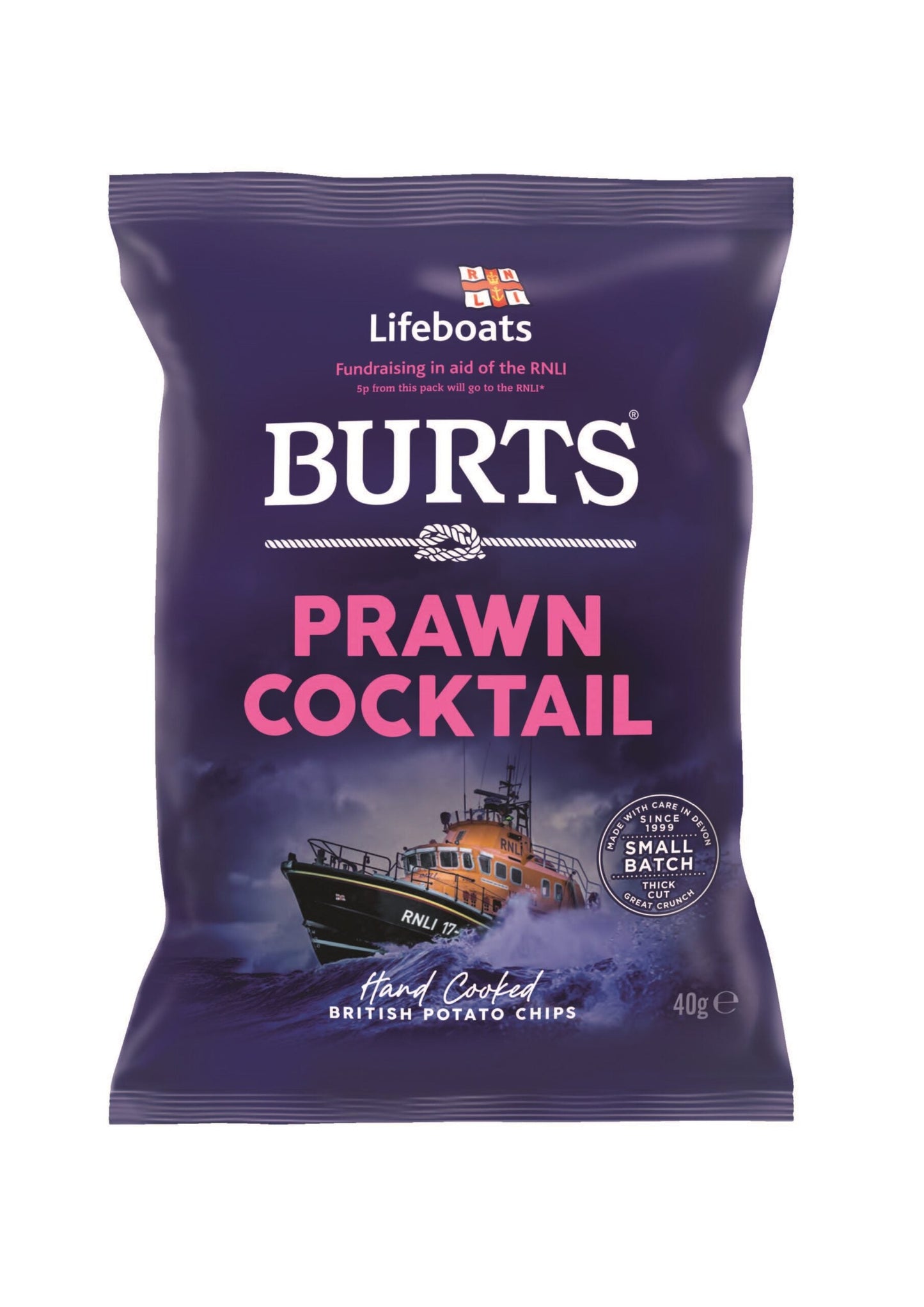 Wholesale Burts Prawn Cocktail Potato Chips 1.4oz (40g)- Bulk