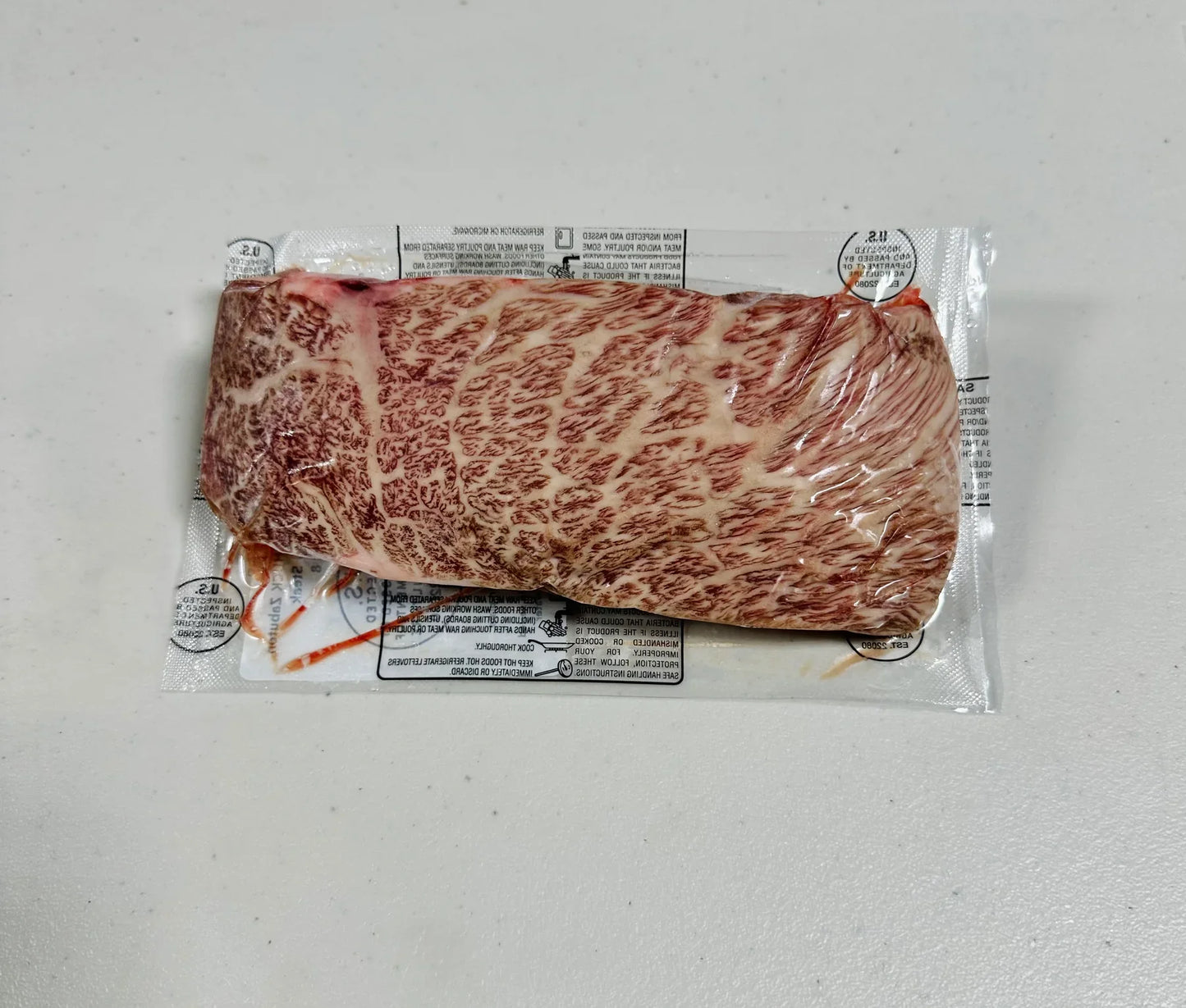 Wholesale Rosewood Wagyu Zabuton Chuck Flat BMS 6+ 7lb- Bulk
