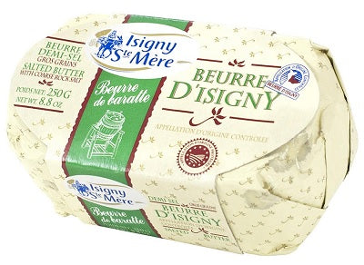 Wholesale Isigny Churned Oval Butter Salted 2- Bulk