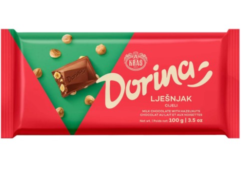 Wholesale Kras Dorina Wholenuts 100 Gram- Bulk
