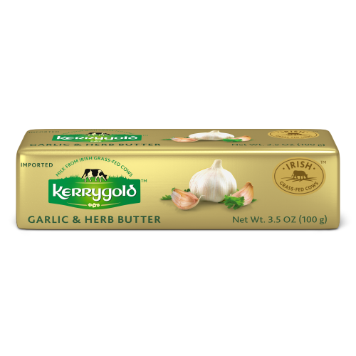 Wholesale Kerrygold Irish Butter Pats with Herb, 3.5 OZ - Grass-Fed Gourmet Butter- Bulk