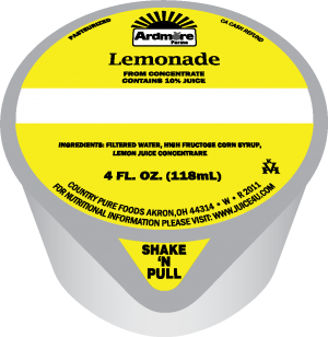 Wholesale Ardmore Case Lemonade Drink Frozen 4Oz Cup- Bulk
