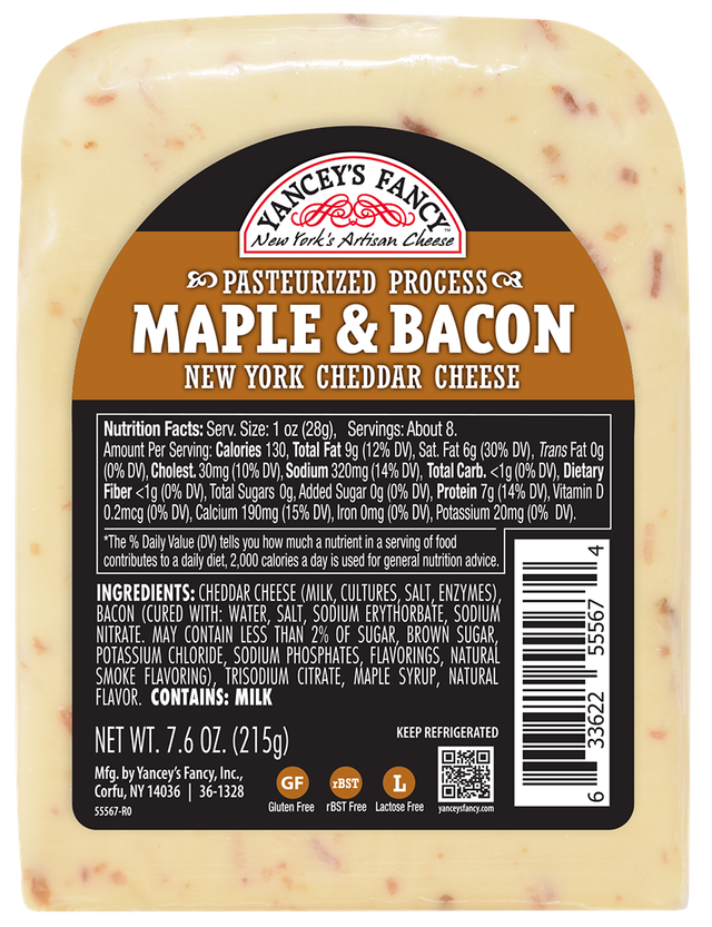 Wholesale Yanceys Fancy Maple & Bacon- Bulk