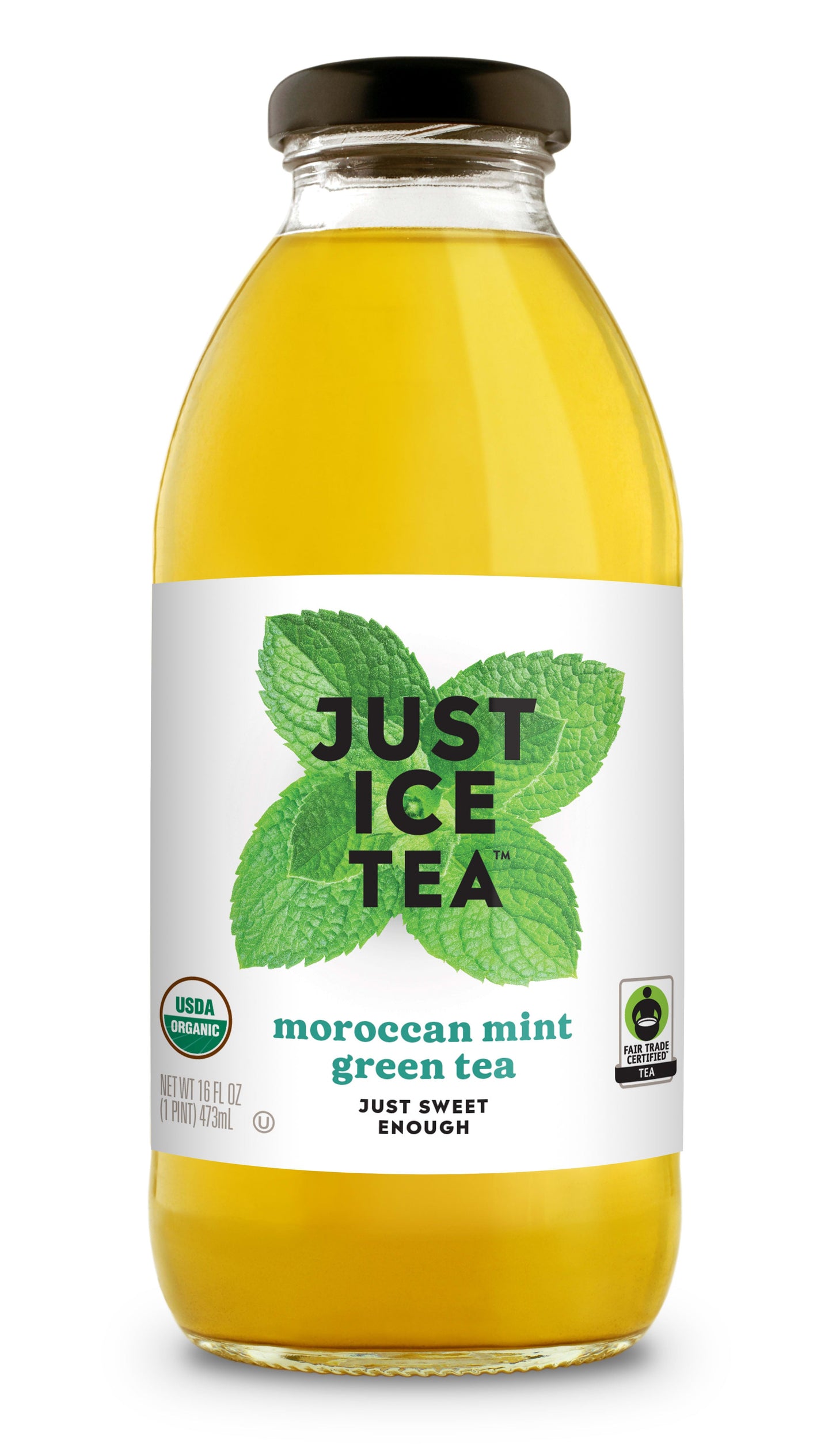 Wholesale Just Ice Tea 12/16Oz Moroccan Mint Green Tea- Bulk