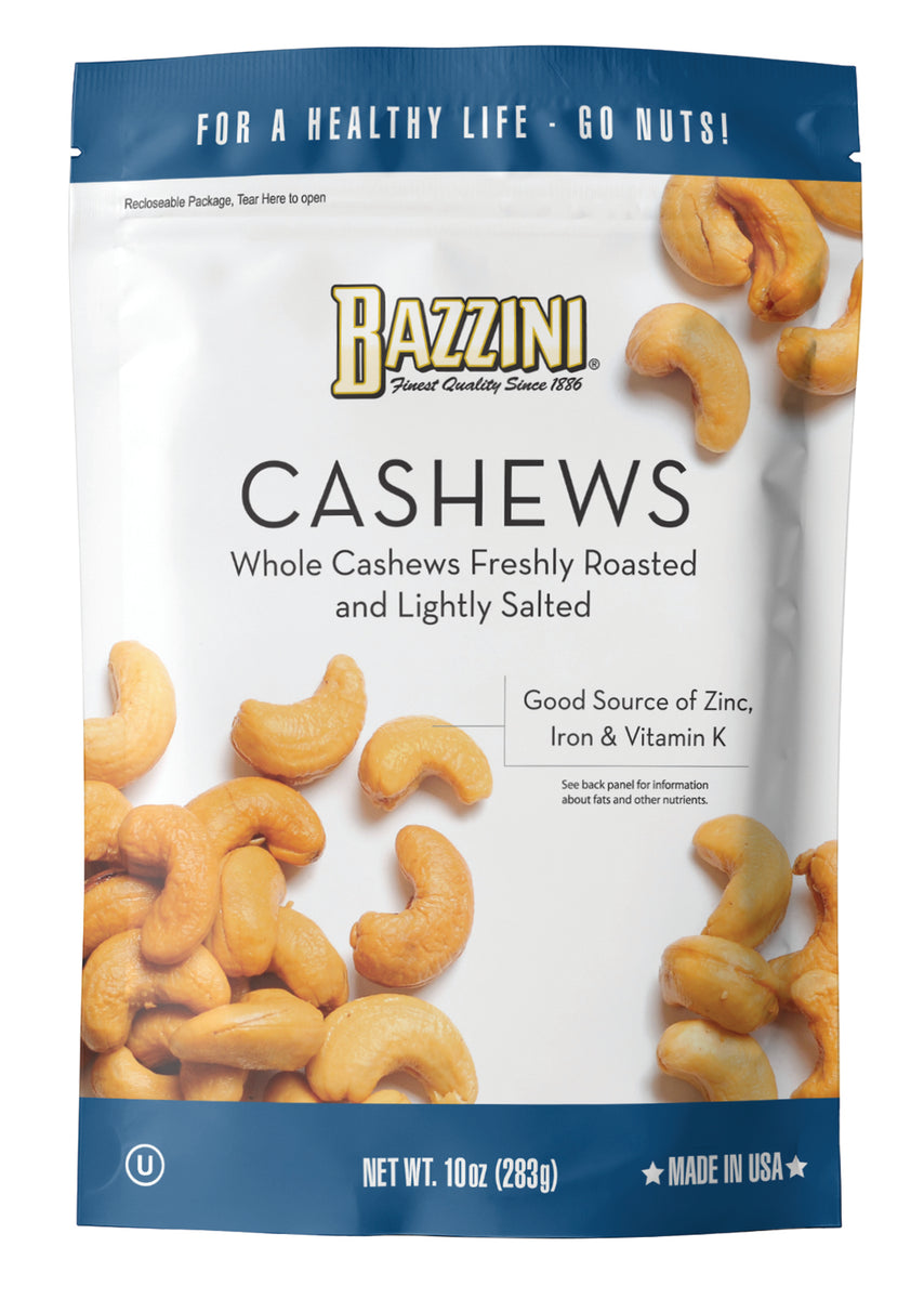 Wholesale Bazzini Nuts Salted Cashews 4lb- Bulk