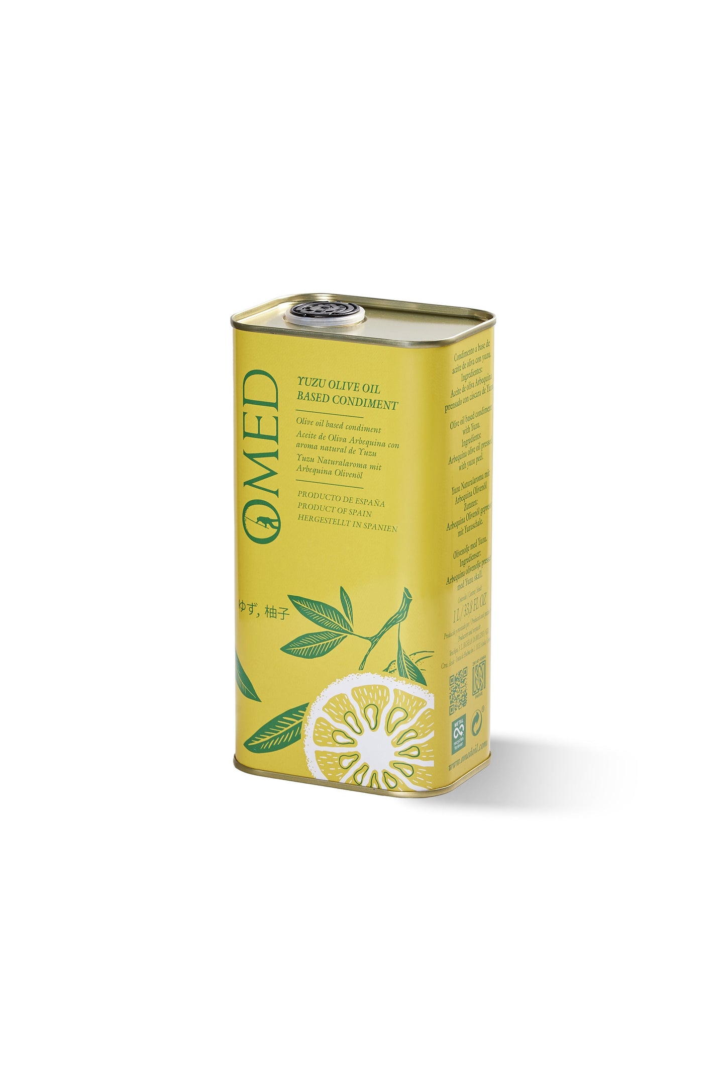 Wholesale OMD Yuzu Citrus Arbq EVOO (. drained weight)- Bulk