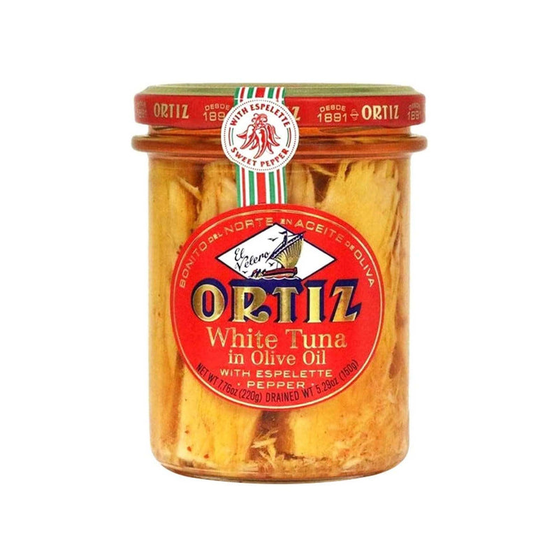 Wholesale Ortiz White Tuna W/ Espelette Peppe- Bulk