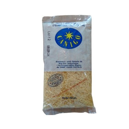 Wholesale Cabell d'Angel fideo No-0, Traditional Artisanal Spanish thin noodle .- Bulk