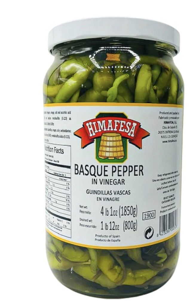 Wholesale Basque Piparras in vinegar brine- Bulk