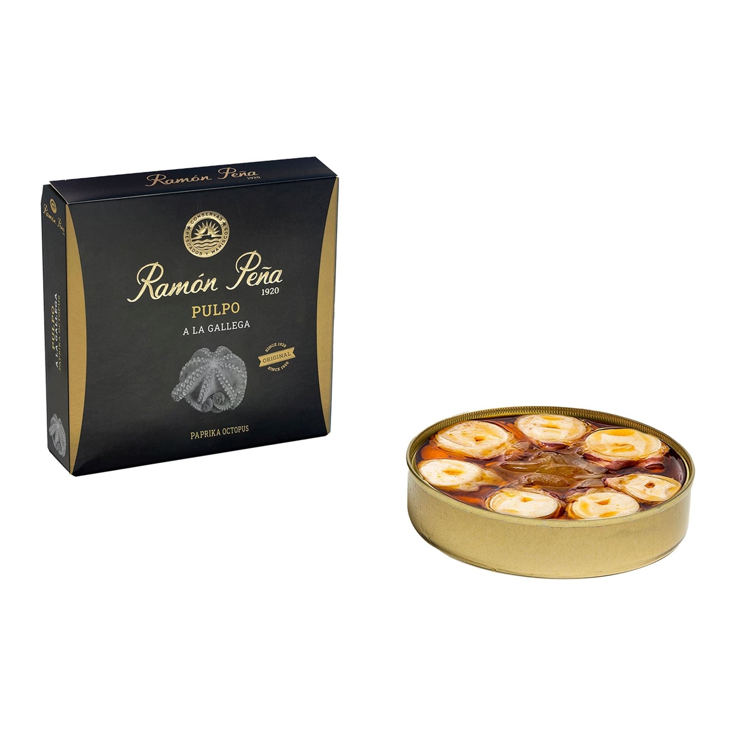 Wholesale Ramon Pena Gold Galician Octopus in Paprika Sauce ()- Bulk