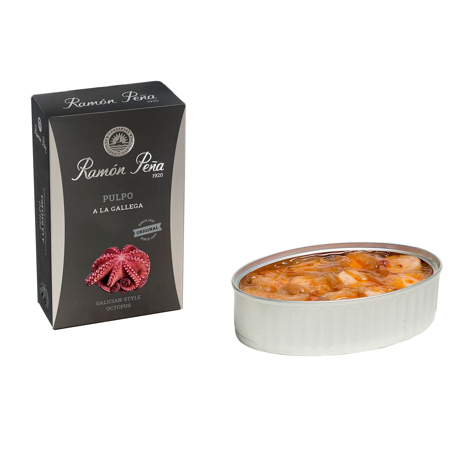 Wholesale Ramon Pena Silver Octopus in Olive Oil ()- Bulk