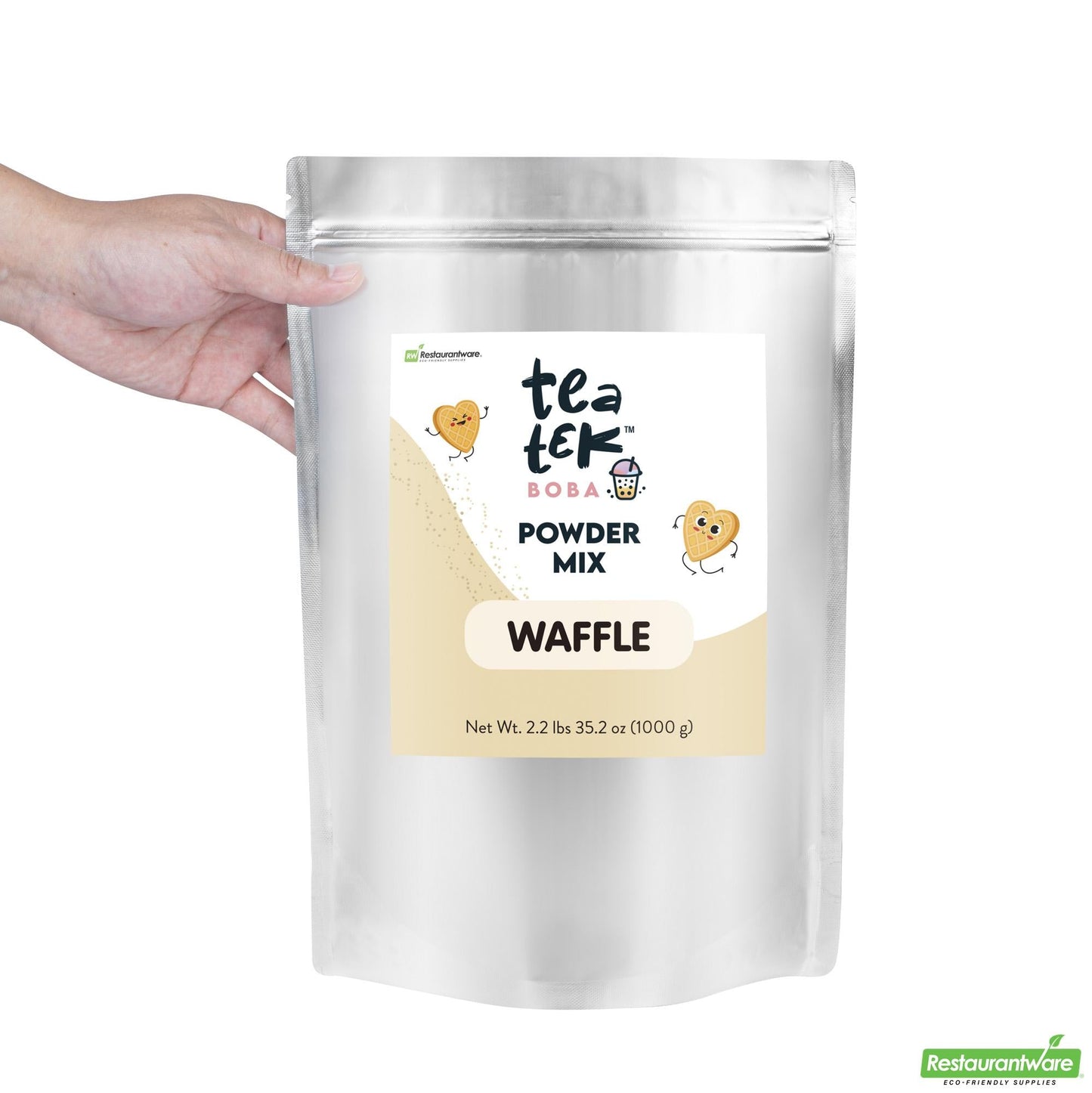 Wholesale Restaurantware Tea Tek 35.2 Oz Waffle Powder Mix - 1 Count Box- Bulk