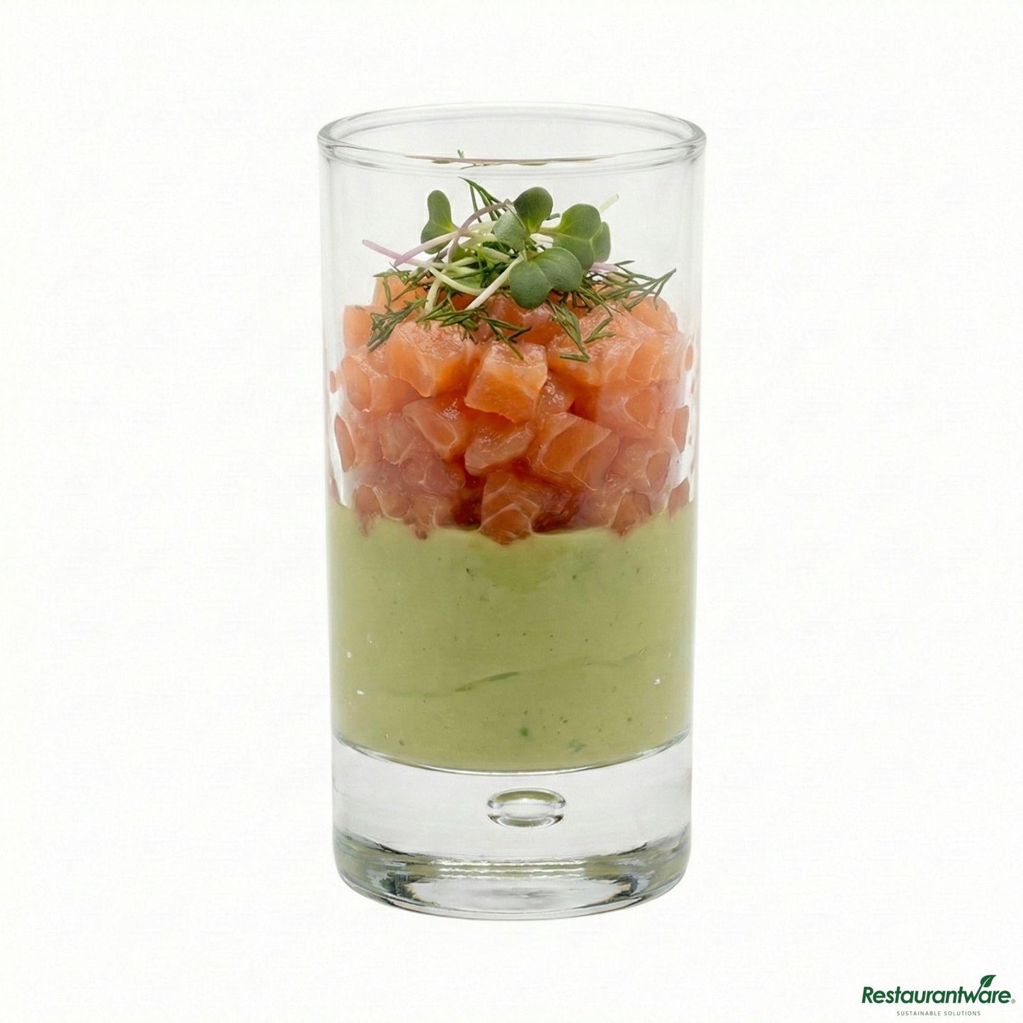Wholesale Restaurantware 3 Oz Glass Dolce Dessert Shooter - 1 3/4" X 1 3/4" X 3 3/4"- Bulk