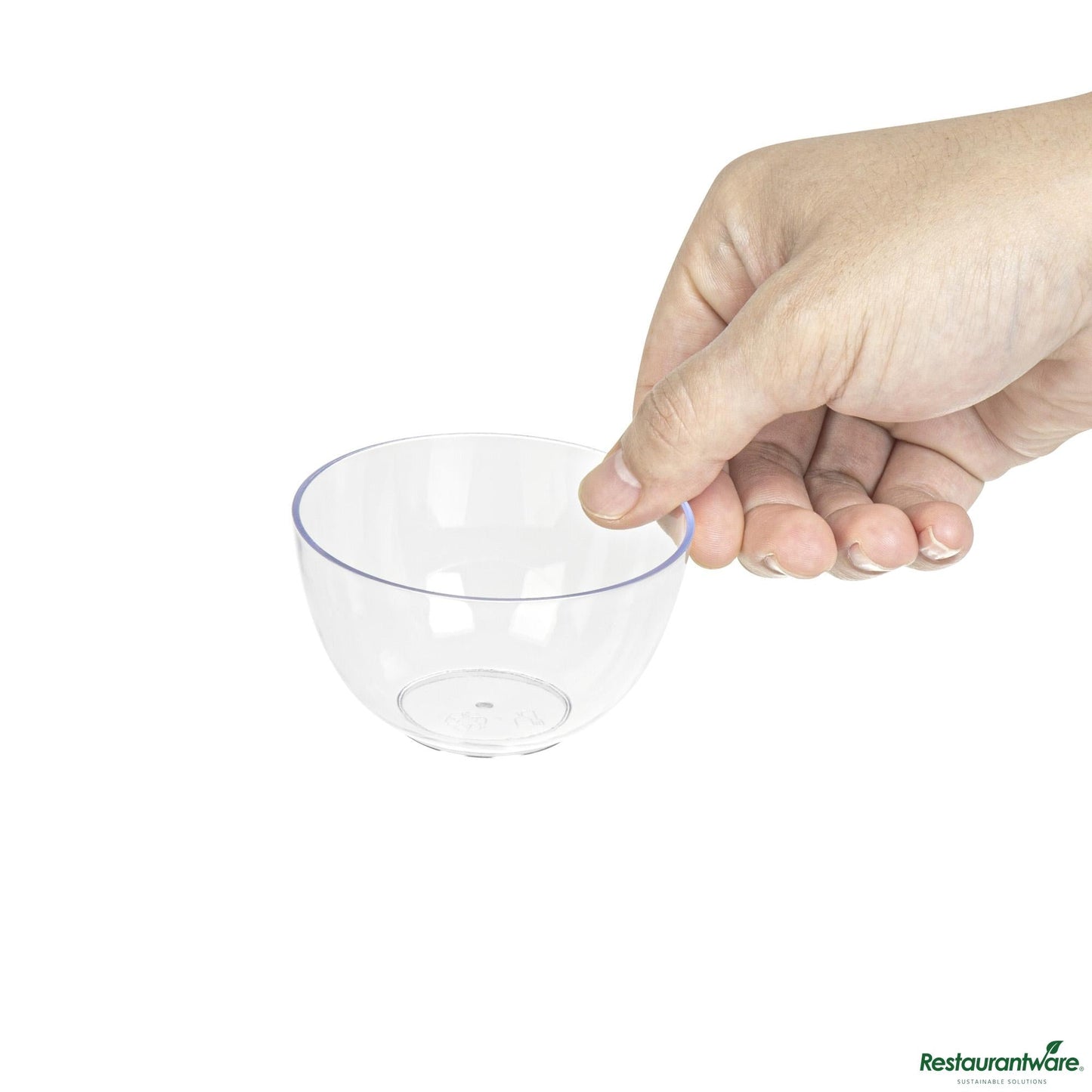 Wholesale Restaurantware 4 Oz Round Clear Plastic Bodega Cup - 3" X 3" X 1 3/4"- Bulk