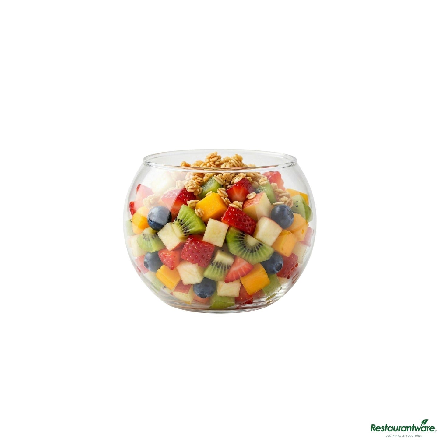 Wholesale Restaurantware Dish Srvg Plst Rnd Clr 2 Z- Bulk