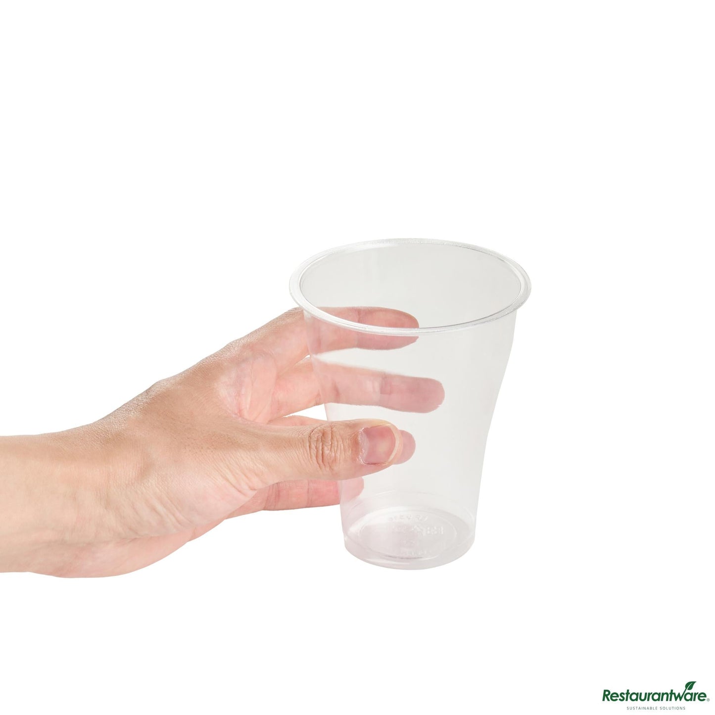 Wholesale Restaurantware 14 Oz Clear Pla Plastic Beer Glass - Compostable - 3.7" X 3.7" X 4.6"- Bulk