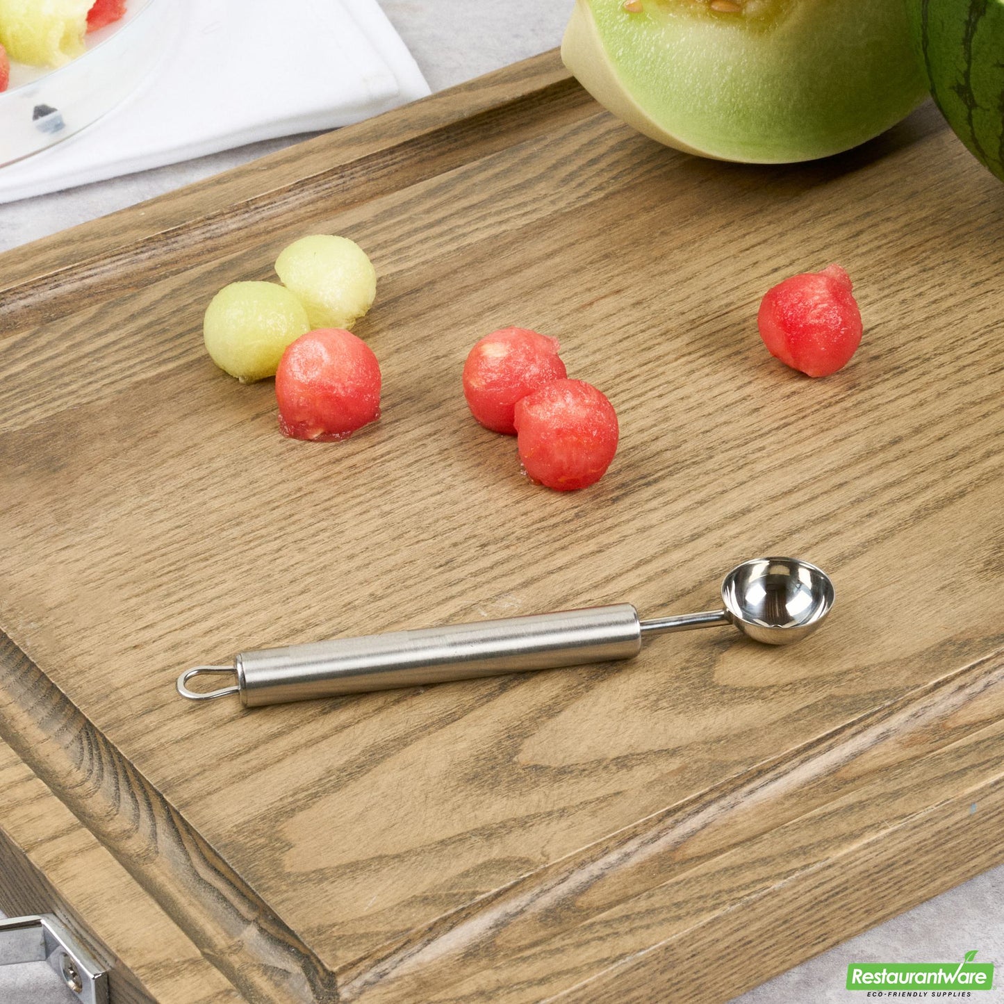 Wholesale Restaurantware Stainless Steel Melon Baller - 5.9" X 1" X 0.5"- Bulk