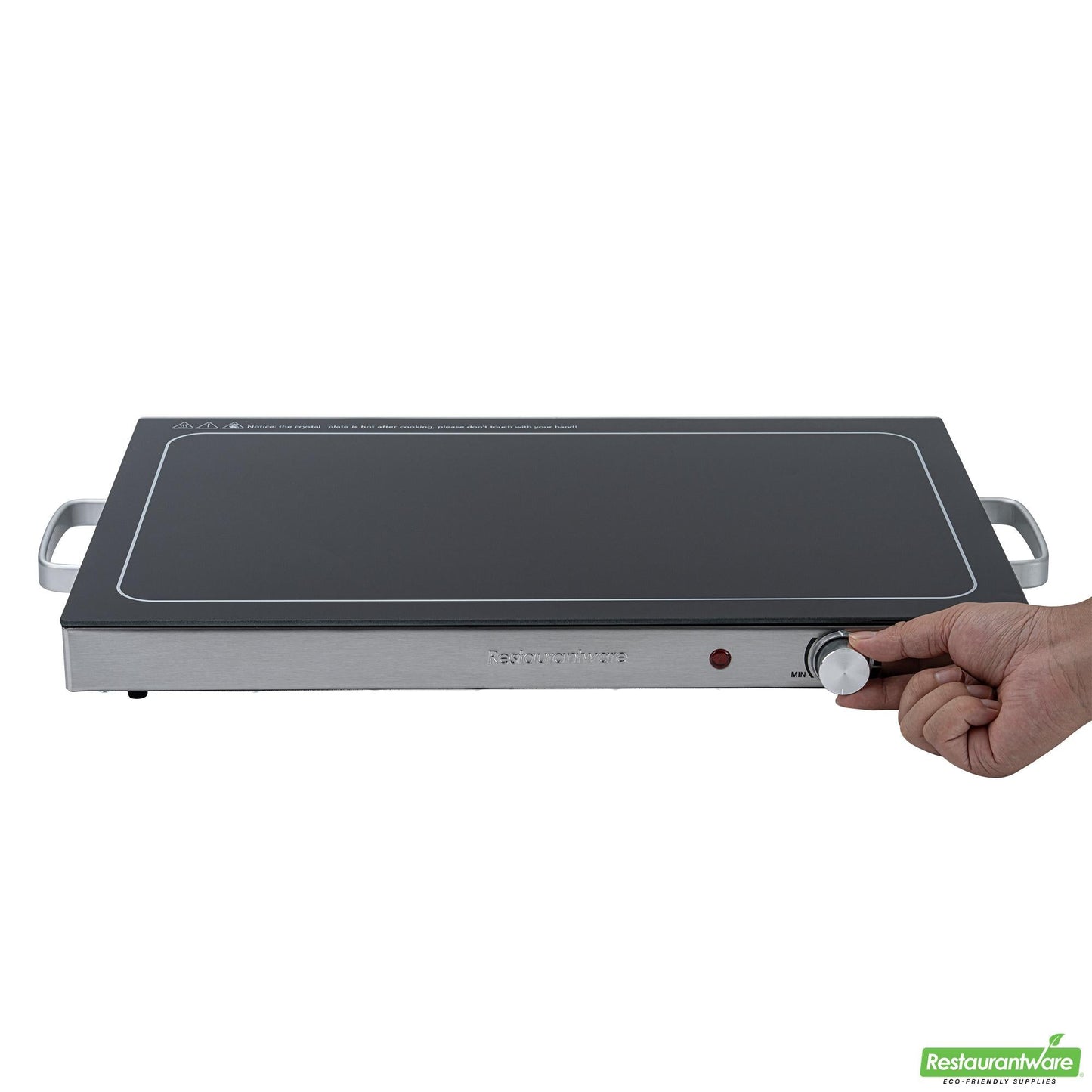 Wholesale Restaurantware Kitchen Tek Stainless Steel Warming Tray - 120v, with Adjustable Temperature Control - 24 3/4" X 15" - 1 Count Box- Bulk